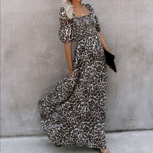 Vici Leopard Print Maxi